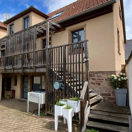 Calme Et Cosy - Village Viticole - Route Du Vin Apartmán Traenheim